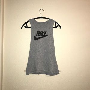 Grey Nike tank top